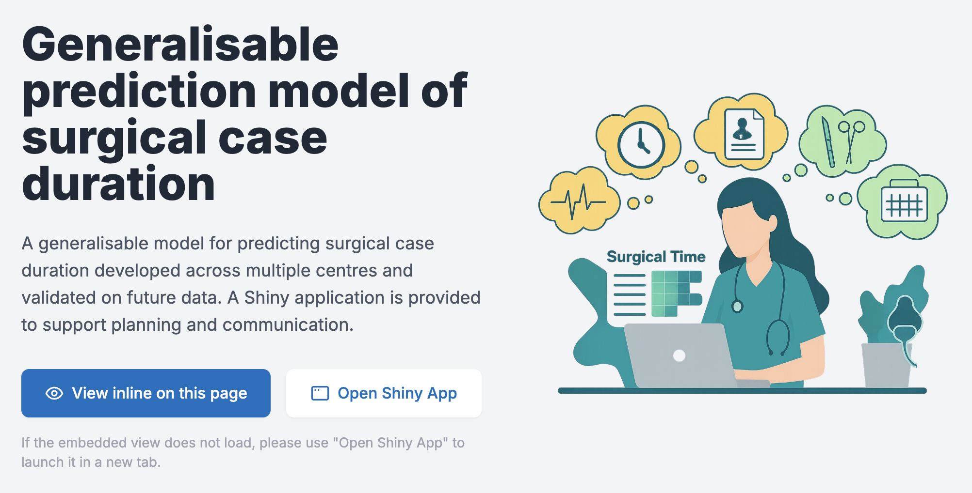 Surgical Case Duration Prediction app